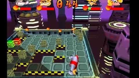 Crash Bash Ps1 Gameplay Space Bash Kong Tiny Cortex Coco