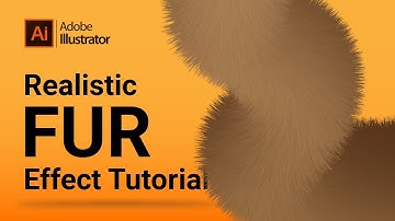 Adobe Illustrator Realistic FUR Effect Tutorial | Shuayb Ali Khan | Tirmon