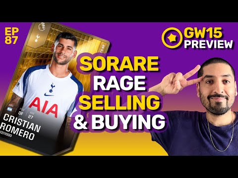 Why I rage sold some Sorare cards &amp; CL craft I RTSB #87