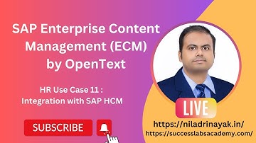 SAP Enterprise Content Management by OpenText  HR Use Case 11_ Integration with SAP HCM
