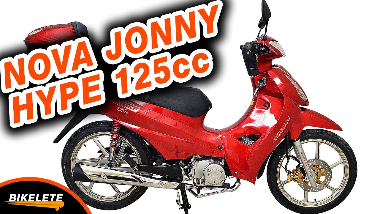 Bikelete - Nova Scooter Moto Jonny Hype 125cc NOVIDADE - YouTube