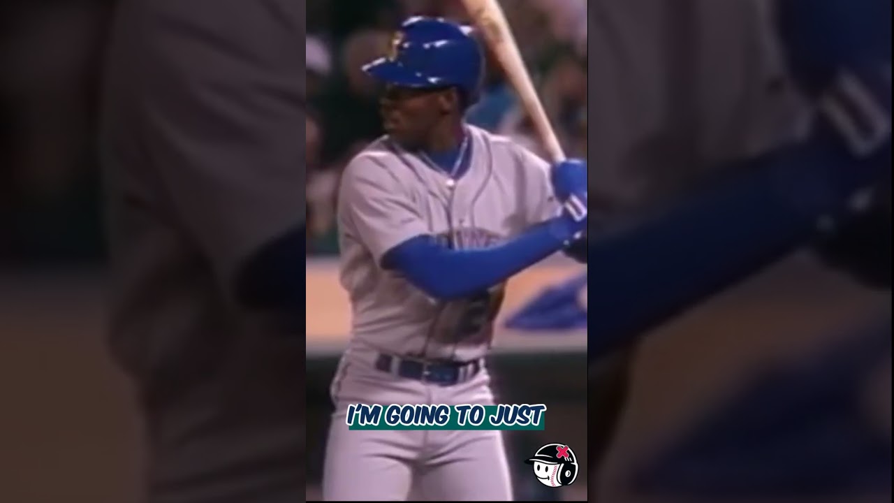 Ken Griffey Jr "The Kid" Answers Why he Wears His Hat Backwards ⚾️