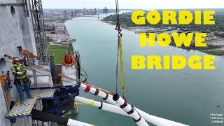 Stay Cables Install Gordie Howe International Bridge 572024