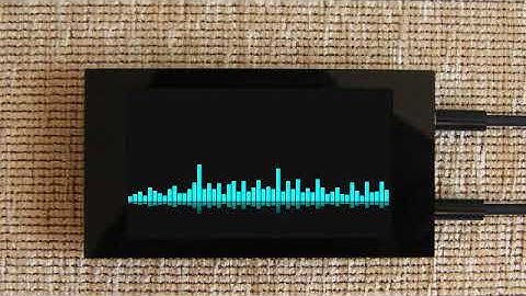 ILI15 Real time music spectrum analyzer and VU meter