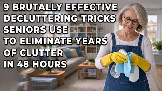 9 Brutally Effective Decluttering Tricks Seniors Use to Eliminate Years of Clutter in 48 Hours