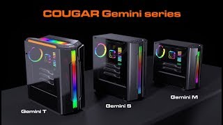 COUGAR Gemini series gaming cases