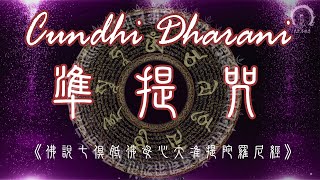 【準提咒】Cundhi Dharani Mantra | 滿一切善願 ❤️財富福德增長❤️超強正能量＊消除惡運障礙＊成就善業＊咒語版1080遍 2小時 大悲菩提寺 🙏 (Pinyin) 2 hours