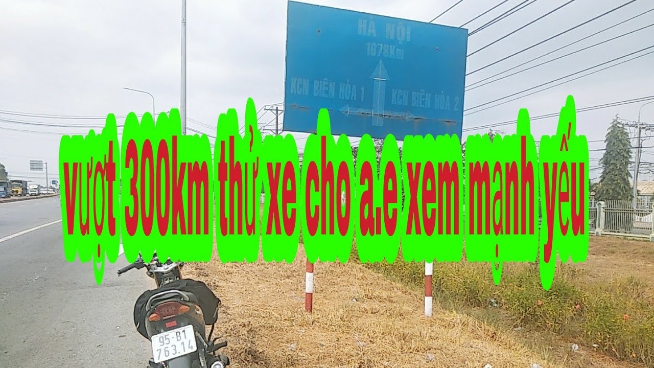 Xe nova tena 110cc . Vượt 300km thử xe - YouTube