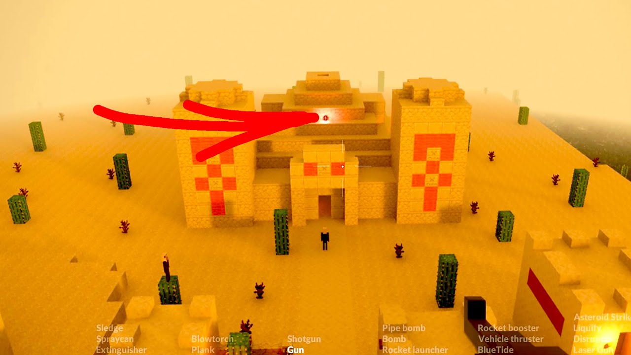 Destroy everything in my path with the Minecraft village Teardown - YouTube