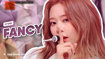 [Requested] How Would IZ*ONE ("Ayayay" Unit) Sing "Fancy" (TWICE) || Line Distribution