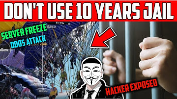 PUBG SERVER FREEZE ISSUE HACKER EXPOSED in Hindi | SERVER FREEZE HACKER EXPOSED | PUBG DDOS Attack