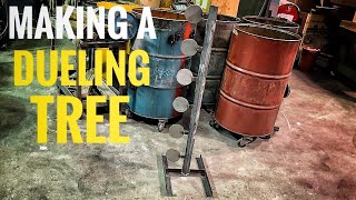 Making a Dueling Tree Shooting Target