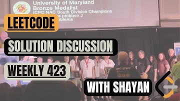 Leetcode Weekly Contest 423 - Programming Contest Solution Discussion
