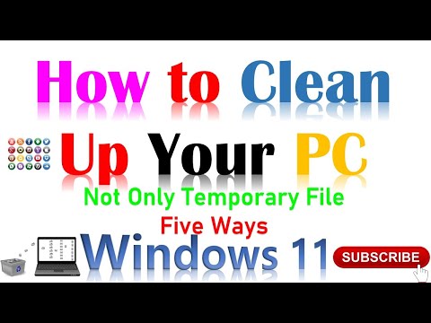 How to Clean Up Your Computer Fully Delete Temporary Files and Free Disk Space Windows 11