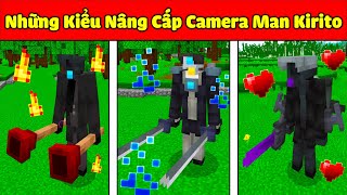 JAYGRAY NÂNG CẤP THÀNH CÔNG NHỮNG KIỂU CAMERA MAN KIRITO SIÊU MẠNH TRONG MINECRAFT*SKIBIDI TOILET MC