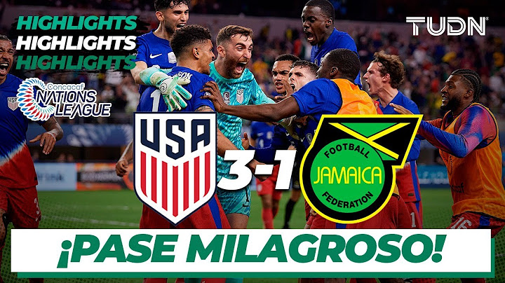 HIGHLIGHTS | Estados Unidos 3-1 Jamaica | CONCACAF Nations League 2024 - Semis | TUDN