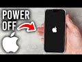 How To Power Off, Shut Down, Turn Off ANY iPhone - Step By Step