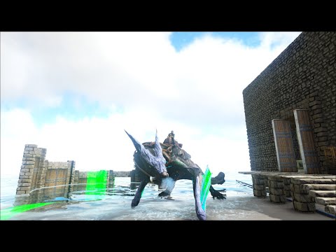 【公式サバ】ARK:Survival Evolved クリスタルアイルズ冒険記＃１