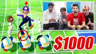 Whoever WINS MARIO PARTY gets $1000!