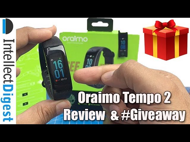 Oraimo Tempo W3 Smart Watch OSW-22N IP68 Waterproof Fitness Tracker Heart  Rate Sleep Monitor 13 Sports Modes 20-day Battery Life - TilyExpress Uganda