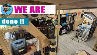 I'm Building a new Arcade room - part #5 - We're moving in!!