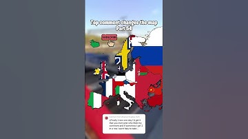Top comment changes the map! | Part 54 | ItaliaMapping #fypシ゚viral #europe #mapper #map #mapping