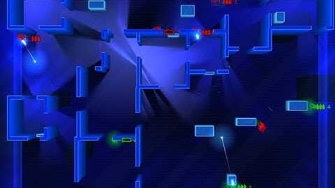 Frozen Synapse: robots_win (green) vs cataphrat1 (red) - Extermination