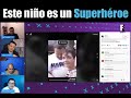 ESTE NIÑO ES UN SUPER HÉROE