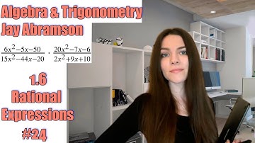 Multiplying Rational Expressions (with Factoring) Step by Step | Algebra & Trig OpenStax #24