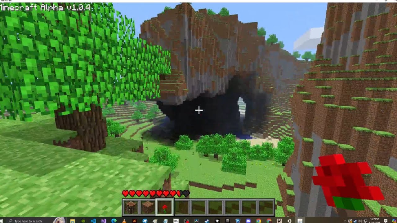 Looking at the FIRST EVER Minecraft Versions! (Rubydung, Alpha, and ...