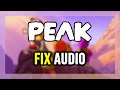 How to FIX PEAK No Audio/Sound Not Working