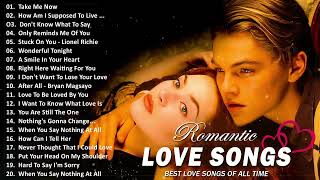 Best Romantic Love Songs 2022 | Love Songs 80s 90s Playlist English | Backstreet Boys Mltr Westlife