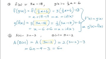 A2 U2 handout B identity, inverse functions