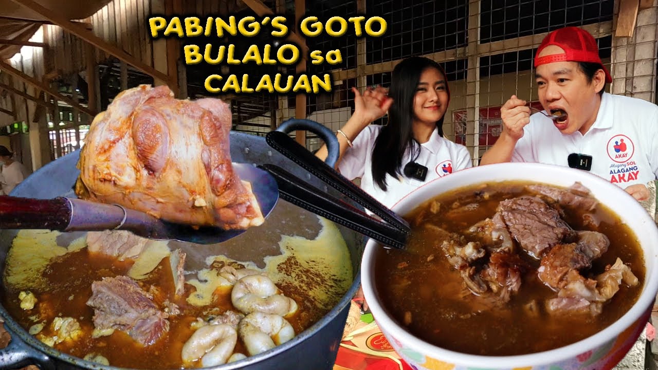 DINARAYONG GOTO BULALO SA CALAUAN | PABING’S GOTO BULALO | KUYA DEX (HD)