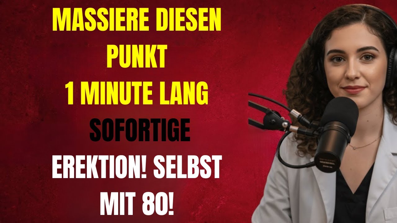 Urologin: Massiere DIESEN Punkt 1 Minute lang, um deine Potenz wiederherzustellen.