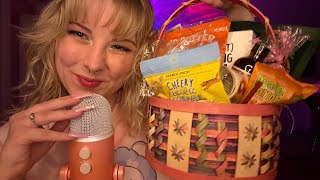 ASMR Easter Basket Look Through! Assorted Triggers, Crinkles, Scratching, and Rambling 🐰💐🩷✨