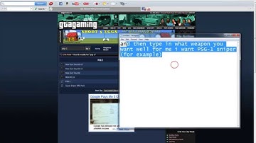 Gta sa how to install weapons mod