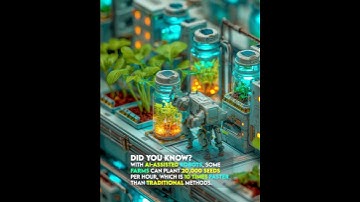 AI Robots Revolutionizing Farming: Planting 20,000 Seeds Per Hour