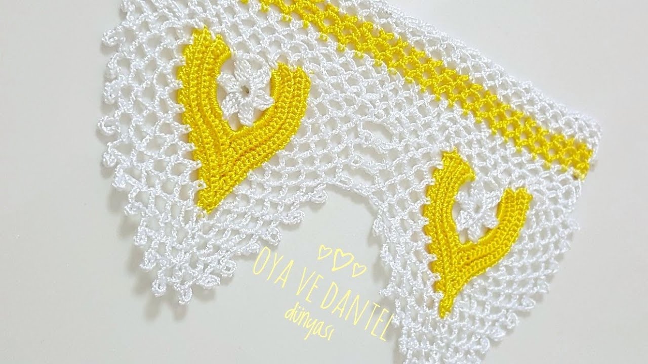 846 Çeyizlik Havlu Kenarı Yapımı