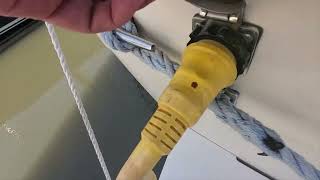 Installing a buck boost transformer for boat.