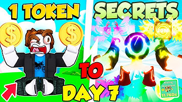 😲I GOT 11DC NEW RAINBOW SECRET in TRADING From 1 TOKEN To SECRET PETS [DAY 7] Clicker Simulator