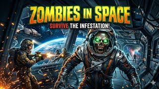 Zombies Are Out Of Space... Custom Map Gameplay