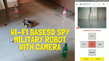Spy Military Robot using ESP32 Cam Module || Surveillance Car || ESP32 WiFi Controlled Car
