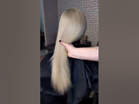 Исправление неудачного домашнего окрашивания, выход в тотал блонд ...