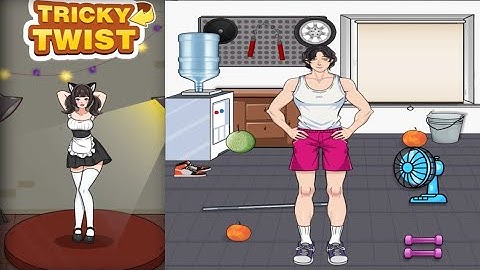 Tricky Twist Level 45 |Help Him Challenge His Limits| Walkthrough Solution