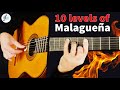 10 Levels of Malagueña - Flamenco Guitar TAB Tutorial