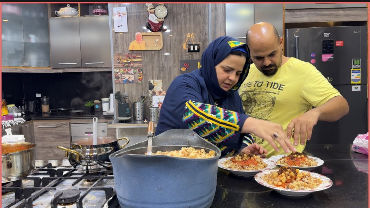 اكله المحلات بطريقتي أنجزتها بالعافيه العيال جننوني 