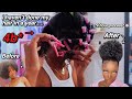 vlog: attempting to do my 4b NATURAL HAIR for the first time in ONE YEAR! (no heat)| Localblackchild
