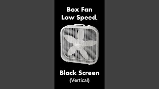 🔴 Box Fan - Low Speed, Black Screen (Vertical) 💨⬛📱 • Live 24/7 • No mid-roll ads