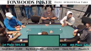 Foxwoods Mega Stack Final Table